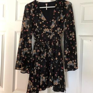 Free People wrap minidress